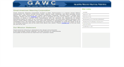 Desktop Screenshot of greatamericanweaving.com